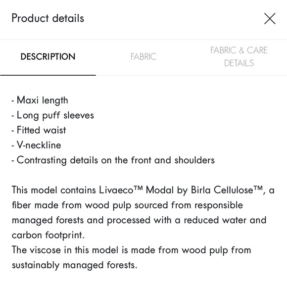 ba&sh Black and White Long Sleeve Dress - Picture 3 of 4